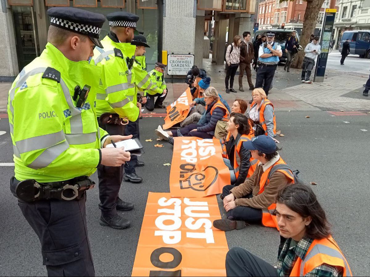 Climate protesters ‘would be treated much worse if they were black or working class’ claims foreign secretary Climate protesters ‘would be treated much worse if they were black or working class’ claims foreign secretary