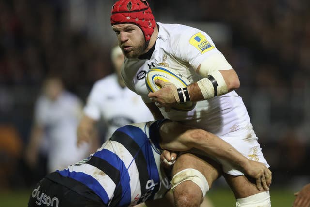 <p>Haskell played for doomed club Wasps when he played rugby</p>