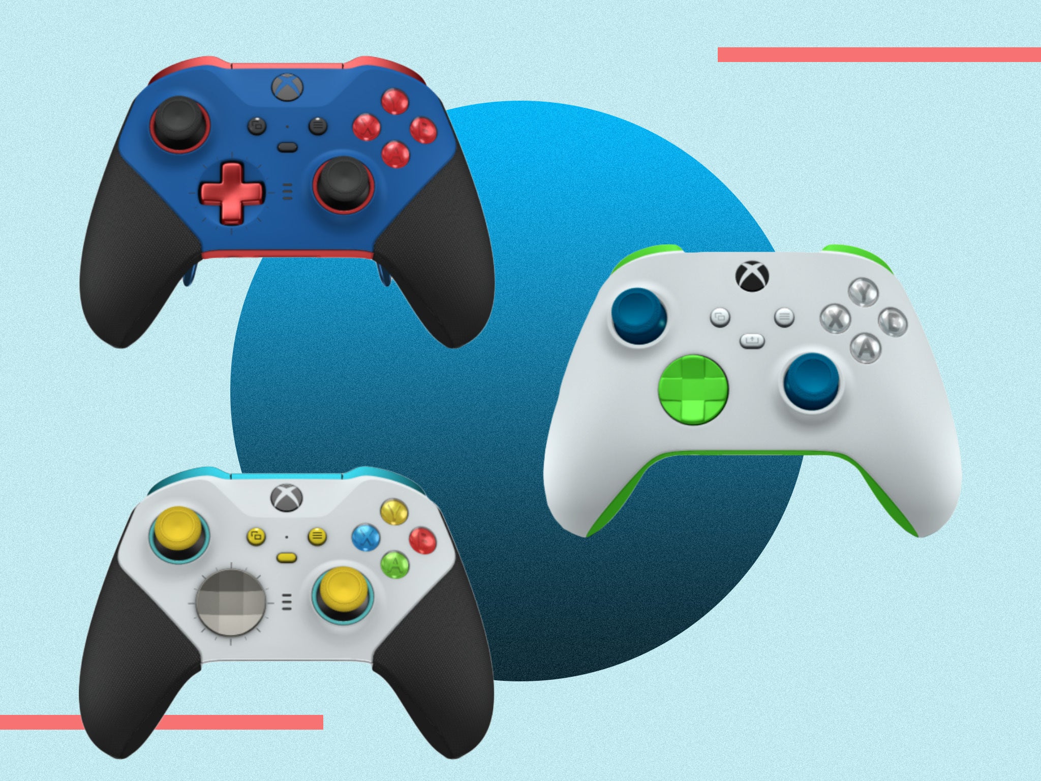Make your gamepad truly unique with the design lab