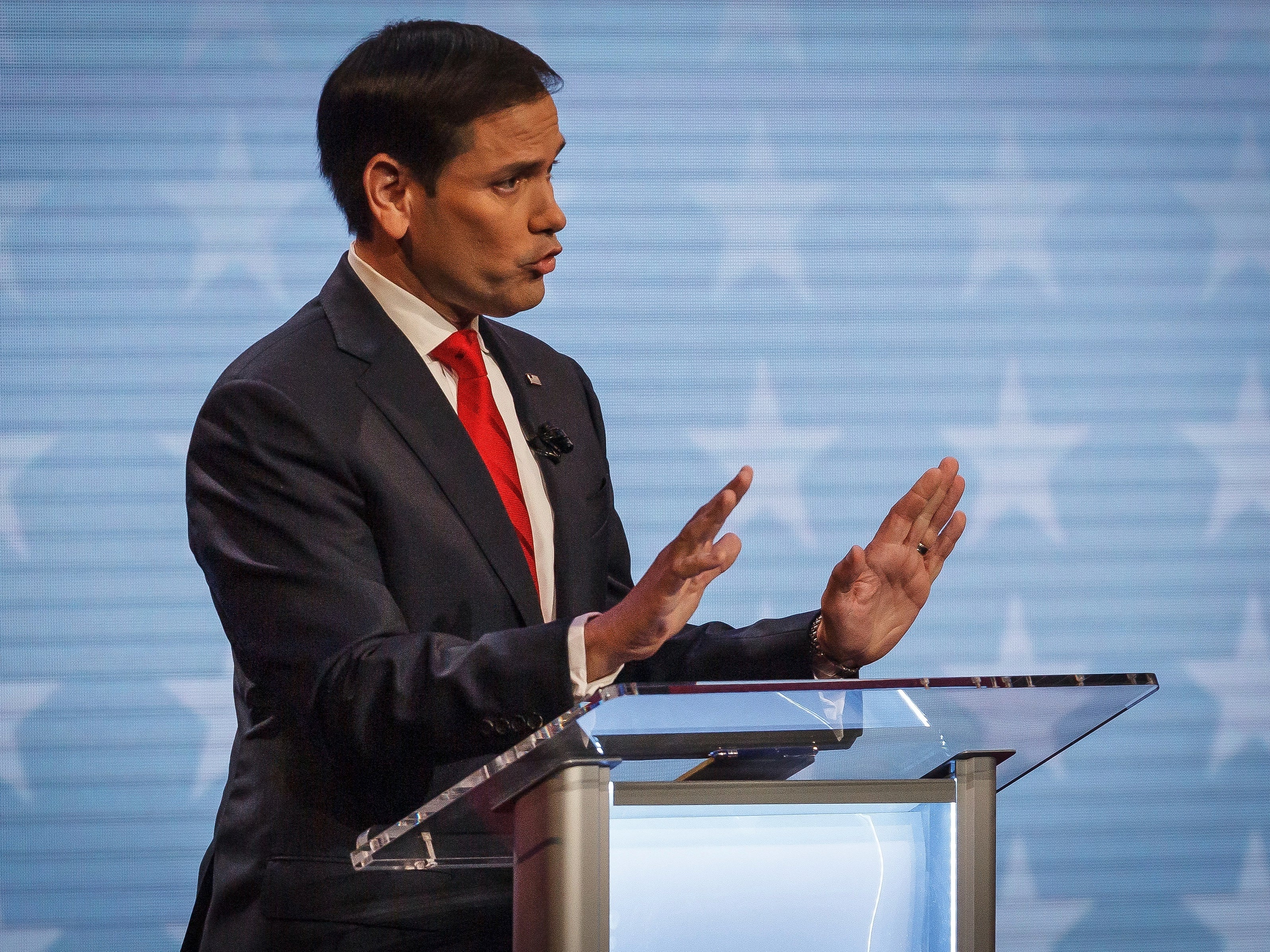 Florida Senate Debate: Marco Rubio Says Voting Drop Boxes Are Dangerous ...