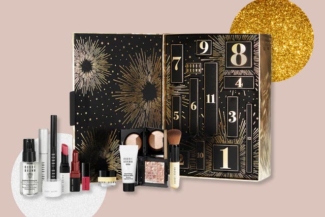 <p>The box features a striking black and gold fireworks design </p>