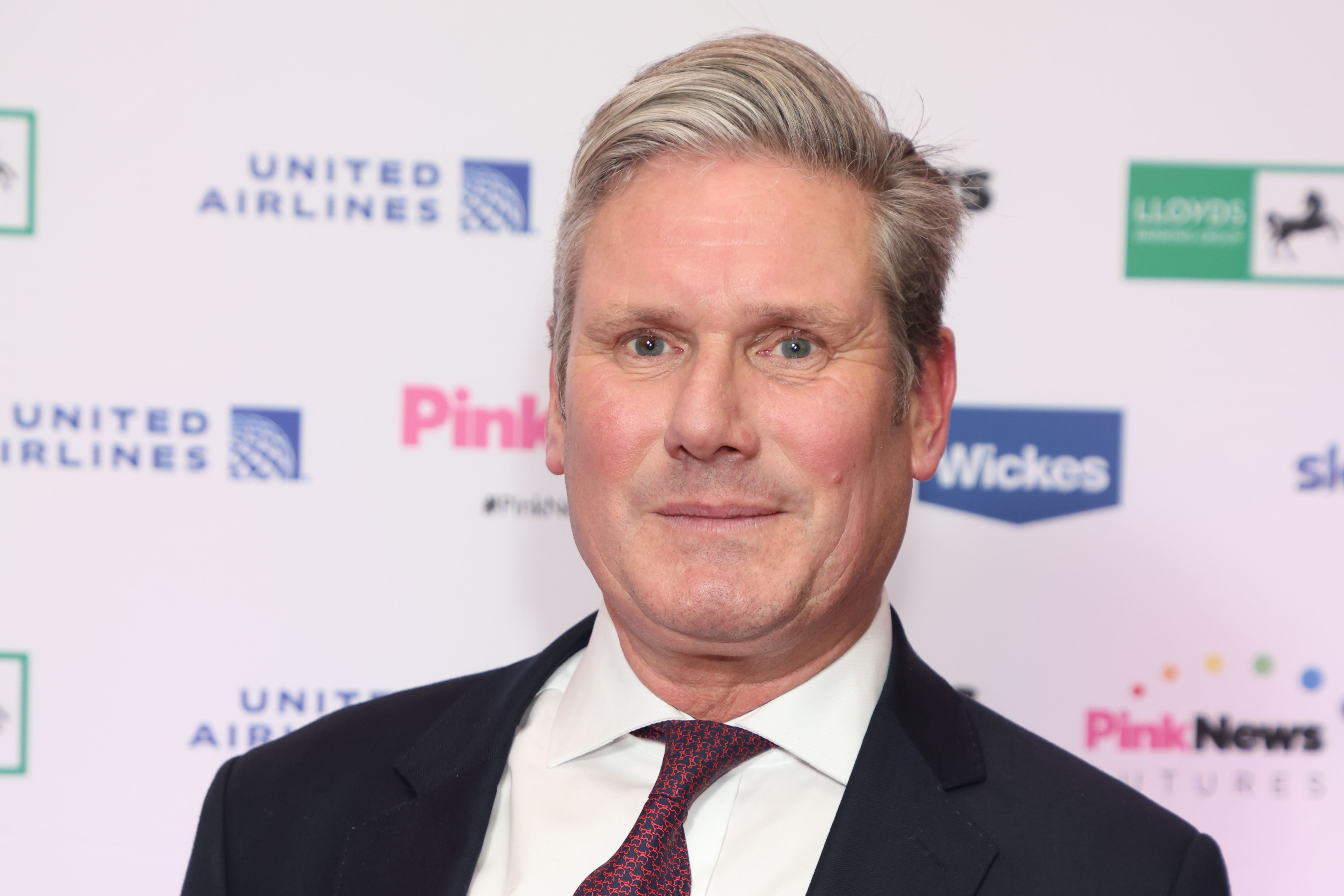 Sir Keir Starmer attending the PinkNews Awards (Suzan Moore/PA)