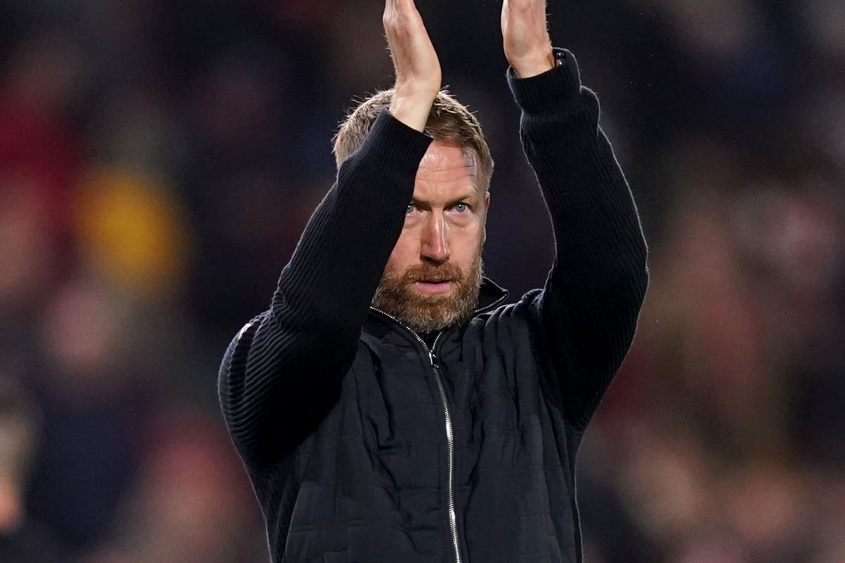 Graham Potter defends Pierre-Emerick Aubameyang&rsquo;s role as late substitute