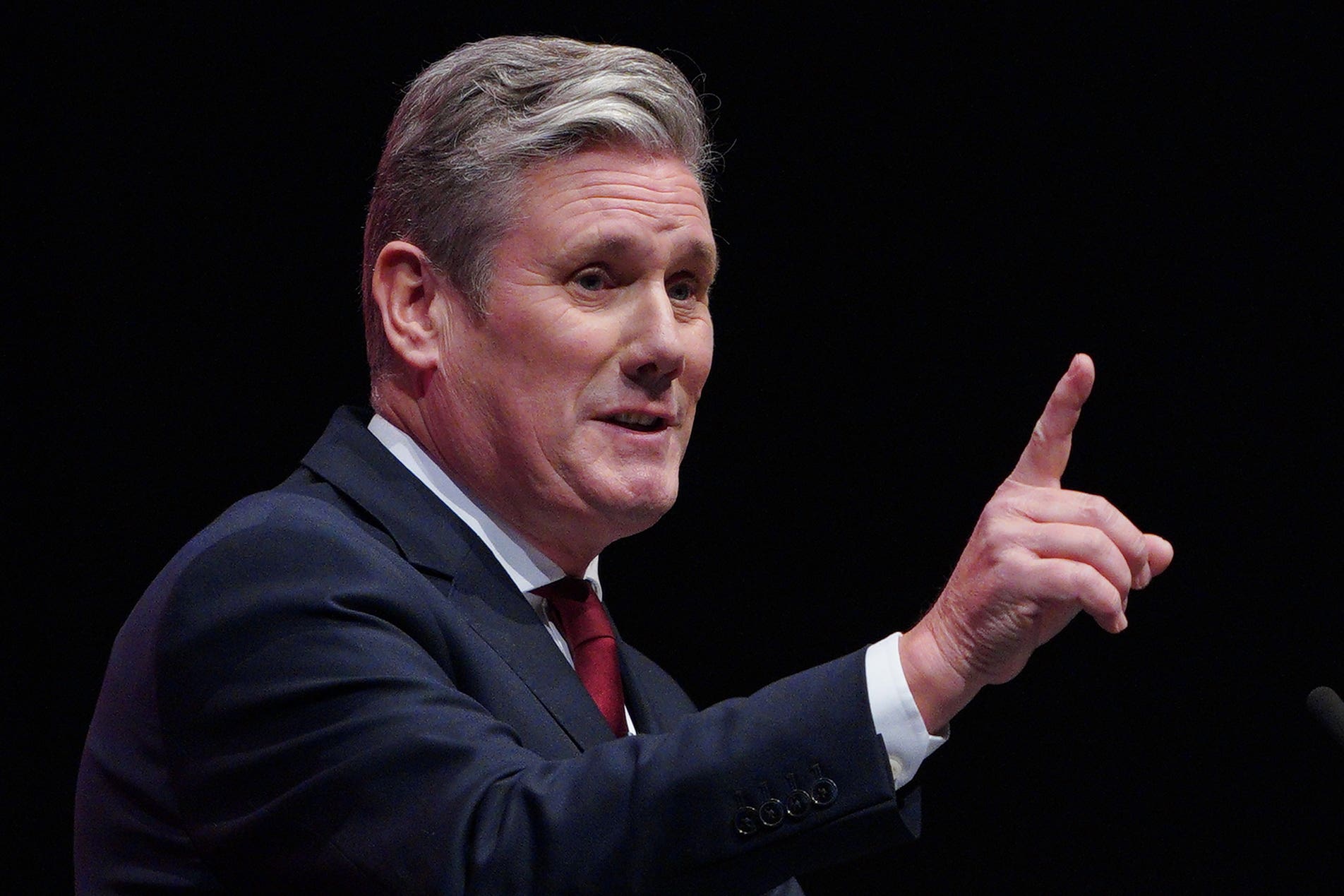 Sir Keir Starmer will address the annual TUC conference on Thursday (Peter Byrne/PA)