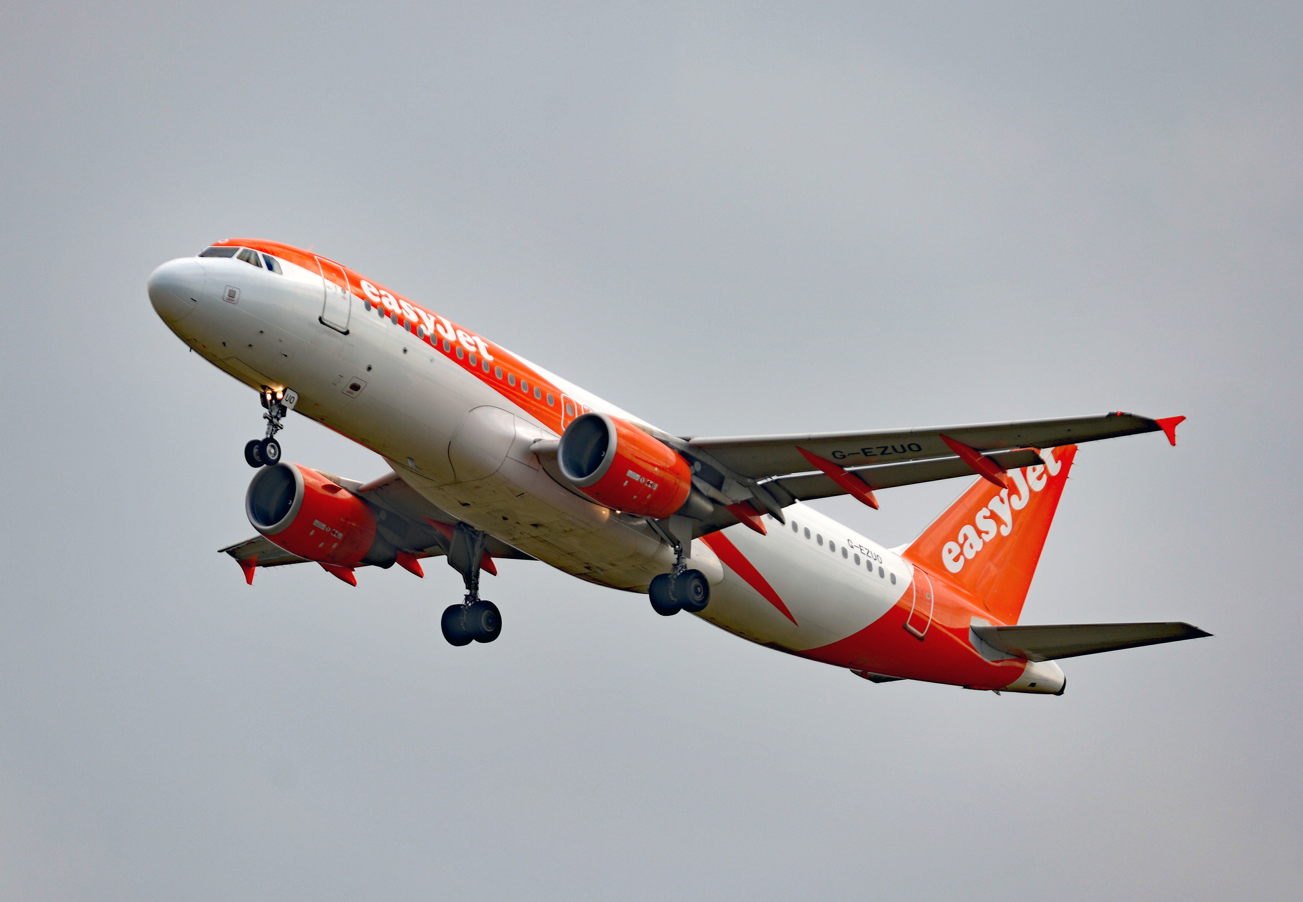 The incident occurred on an easyJet flight