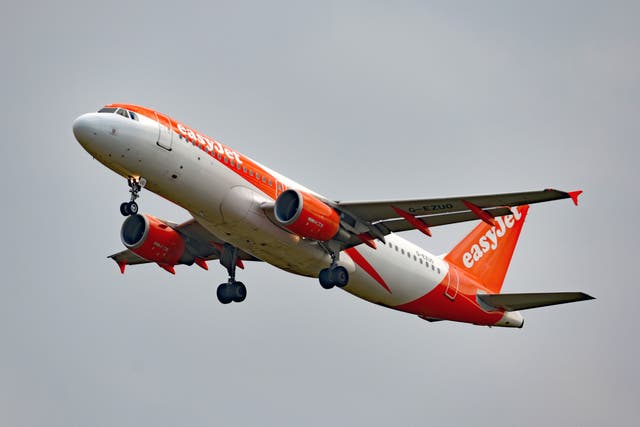 <p>File image: The security alert happened on an EasyJet plane</p>