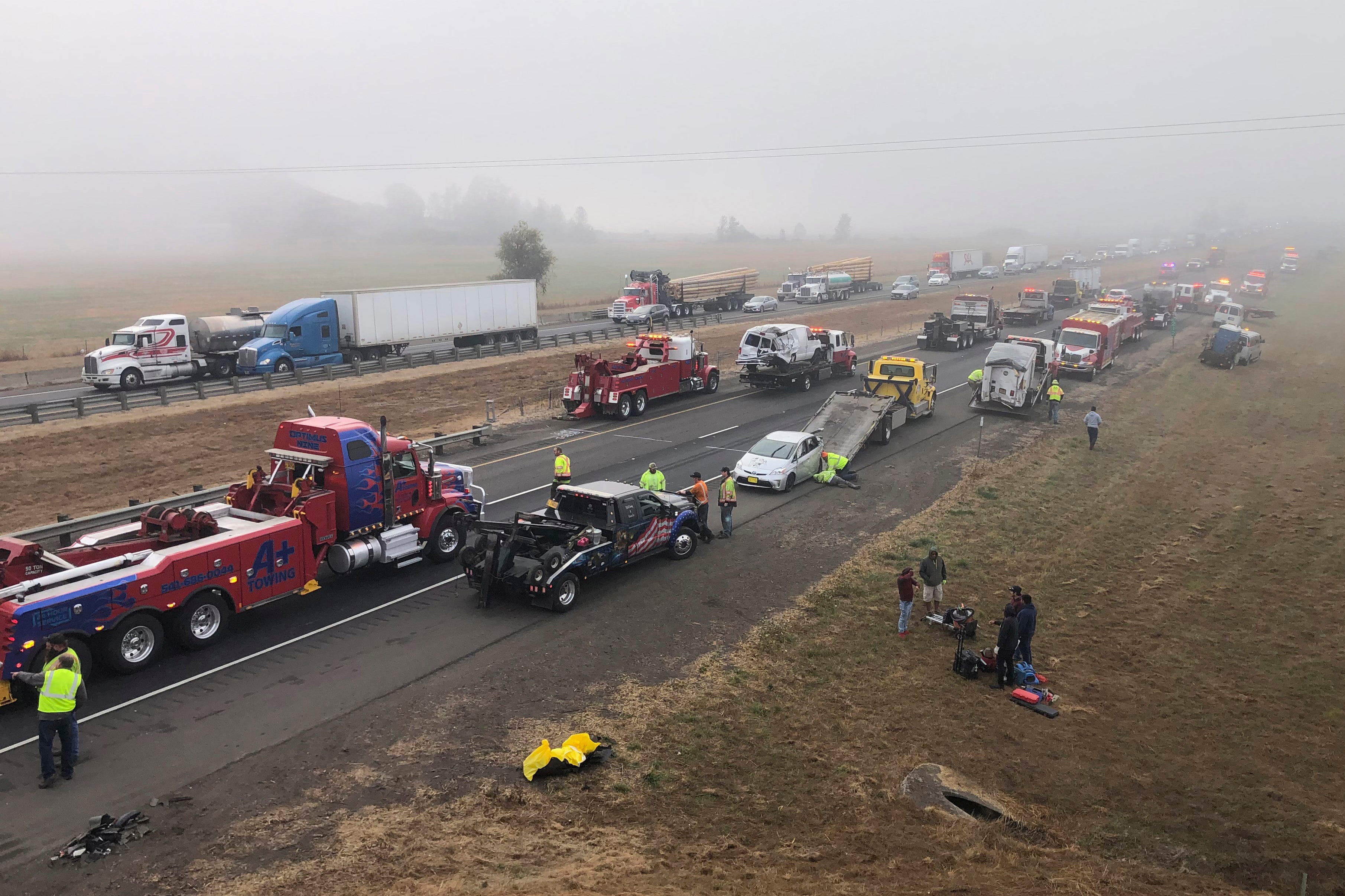 One Dead After Oregon Interstate 5 Multi-car Crash