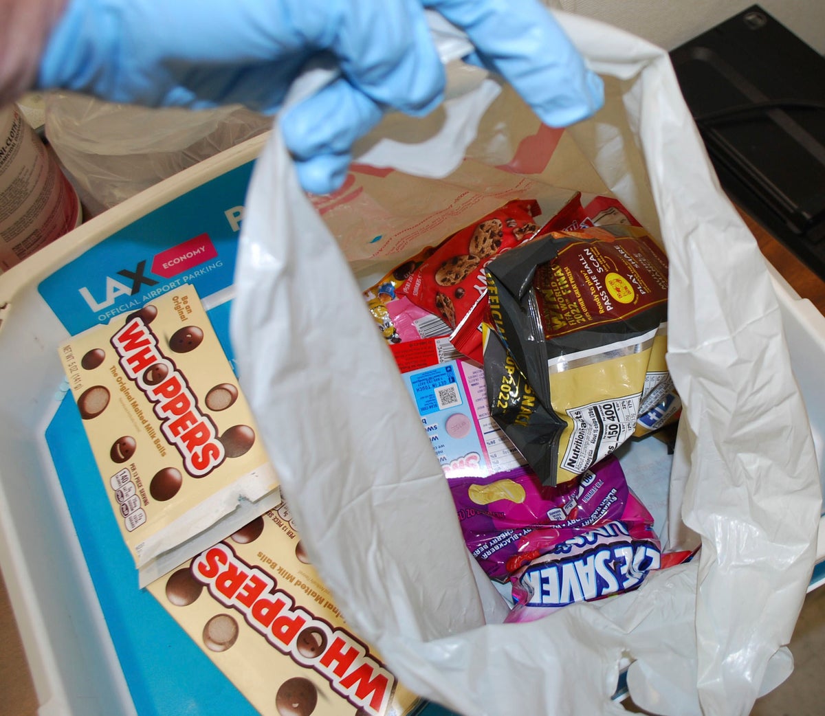 Fentanyl pills disguised in candy bags seized at LA airport