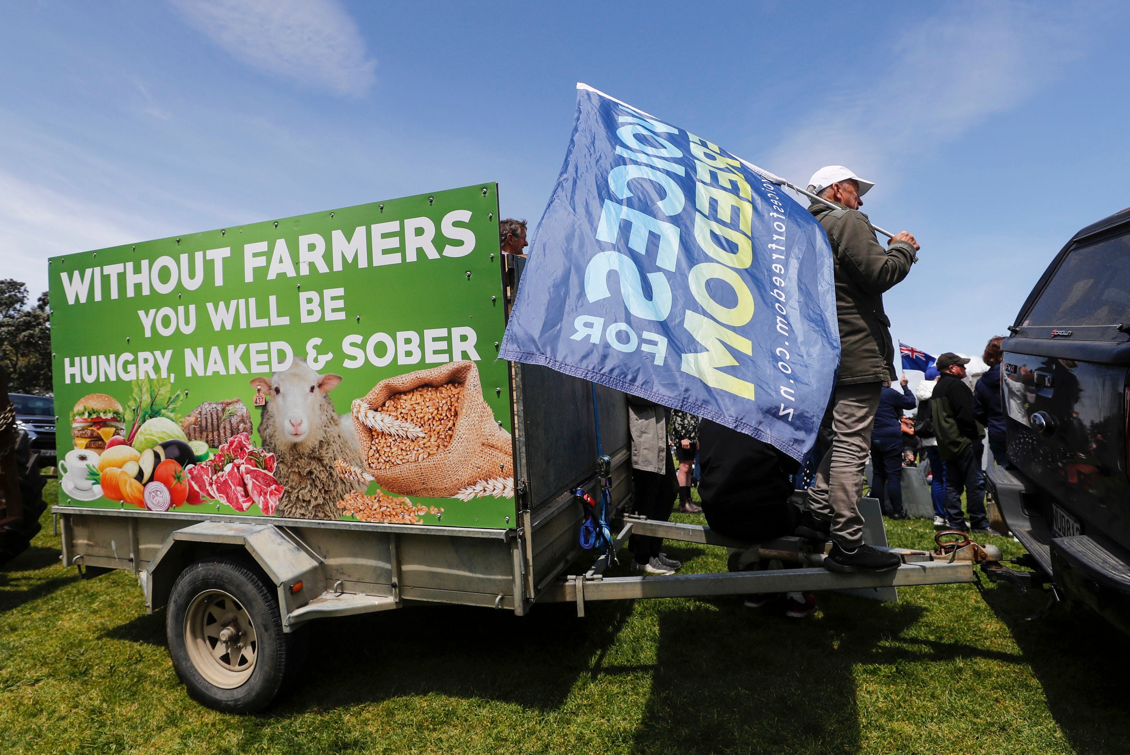 New Zealand Farm Protests