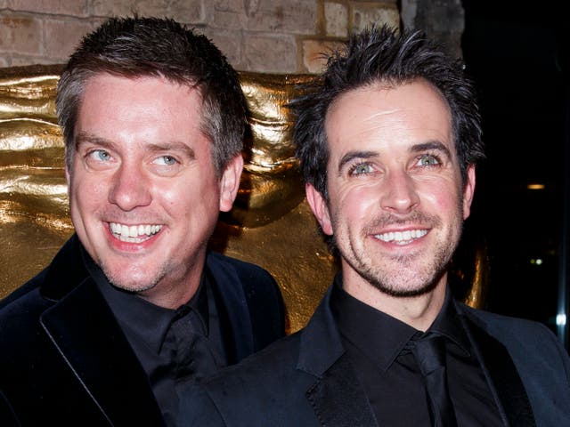 <p>Richard McCourt and Dominic Wood</p>