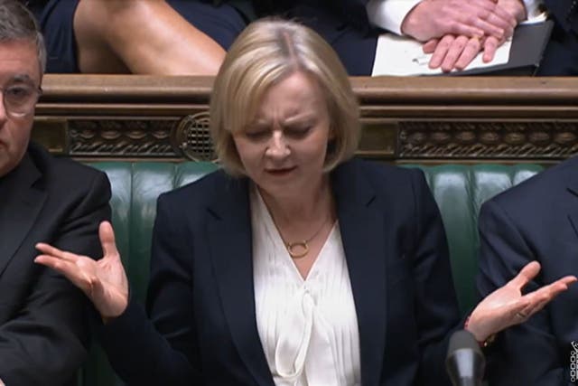 Liz Truss has been Prime Minister for just over six weeks but may already be facing eviction from No 10 as her party turns against her (House of Commons/PA)