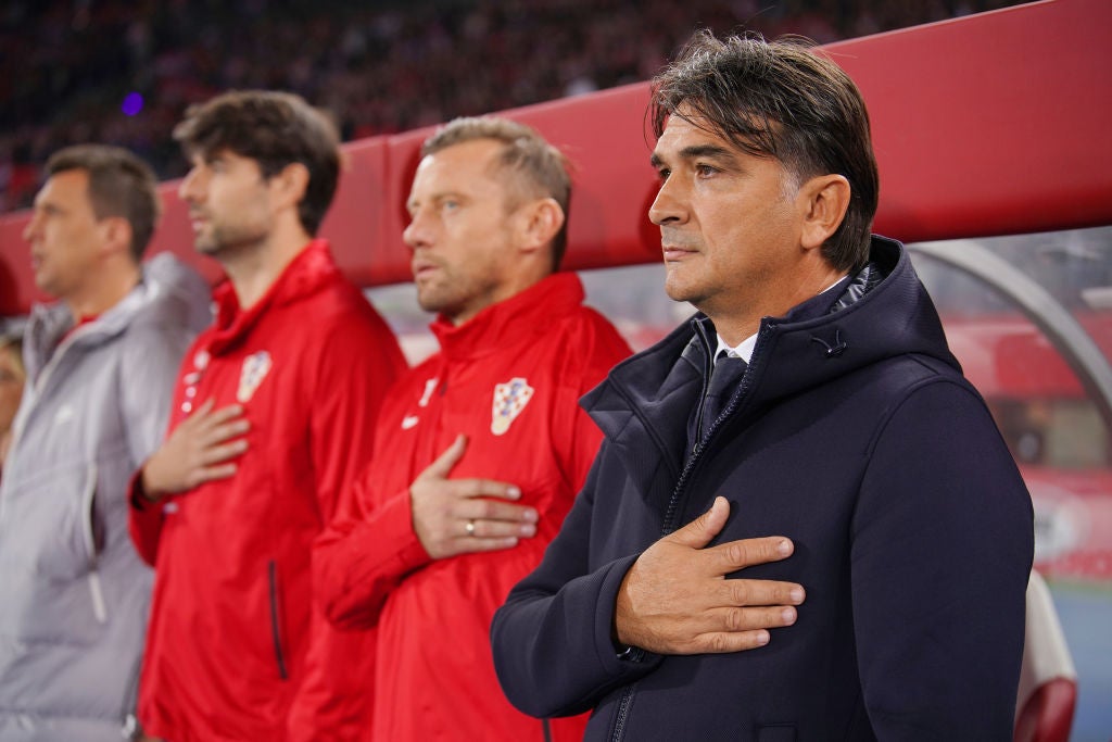 Head coach Zlatko Dalic