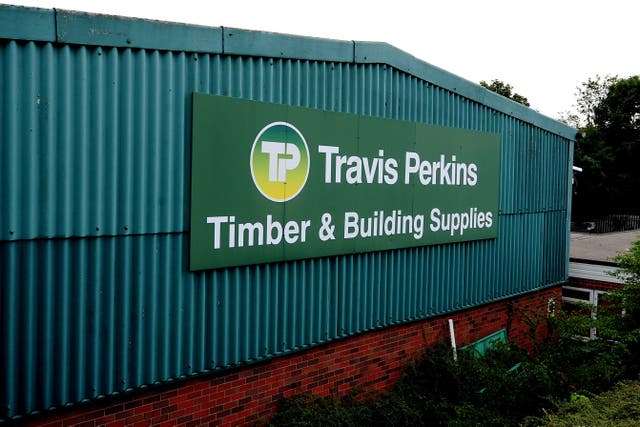 General view of a Travis Perkins store in Tamworth (Rui Vieira/PA)