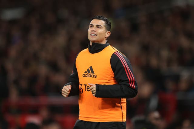 <p>Ronaldo left Old Trafford before full-time</p>