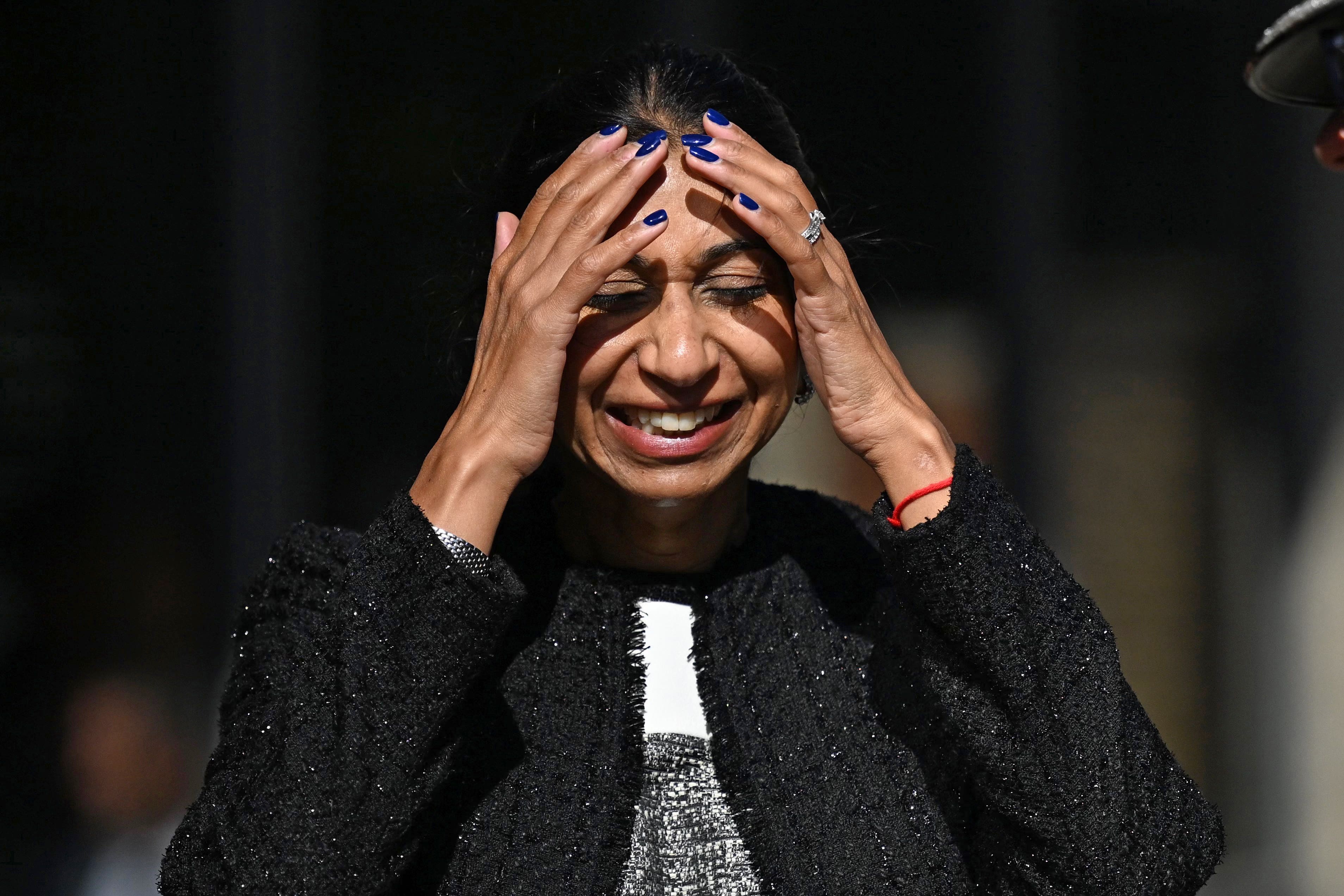 A number of Conservative MPs have sought reassurance that Suella Braverman’s departure as home secretary was not linked to a softening of immigration policy (PA)