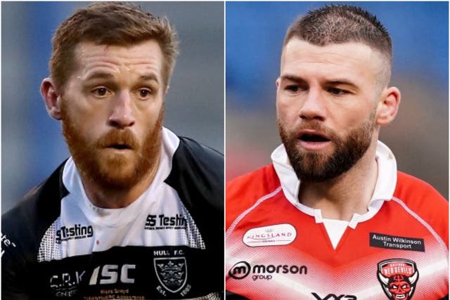 Marc Sneyd and Andy Ackers are set to win their first England caps this weekend (Martin Rickett/PA)