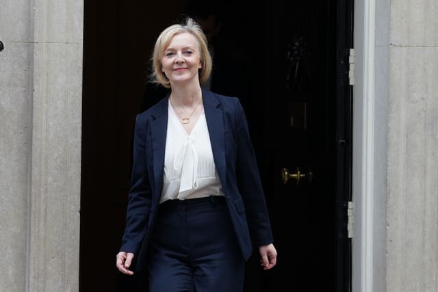 Prime Minister Liz Truss has met 1922 Committee chairman Sir Graham Brady at No 10 as she battles an open revolt with her party after a calamitous 24 hours (Stefan Roussaeu/PA)