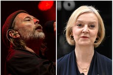 ‘Bring down this government’: Radiohead’s Thom Yorke blasts Tories after Liz Truss resignation