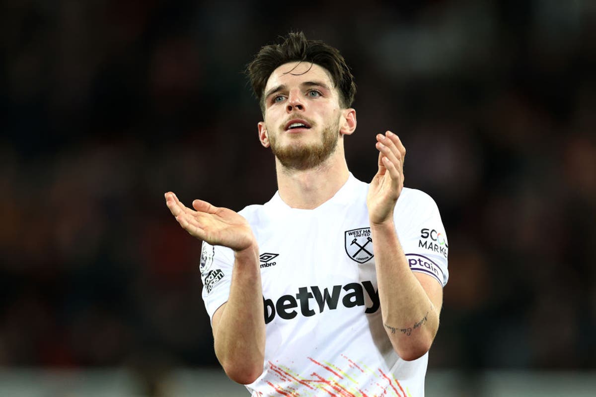 David Moyes says Declan Rice could &lsquo;play for any club&rsquo; after &lsquo;dominant&rsquo; display against Liverpool 