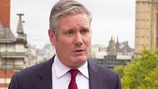 Keir Starmer calls for general election to save UK from ‘revolving door of chaos’