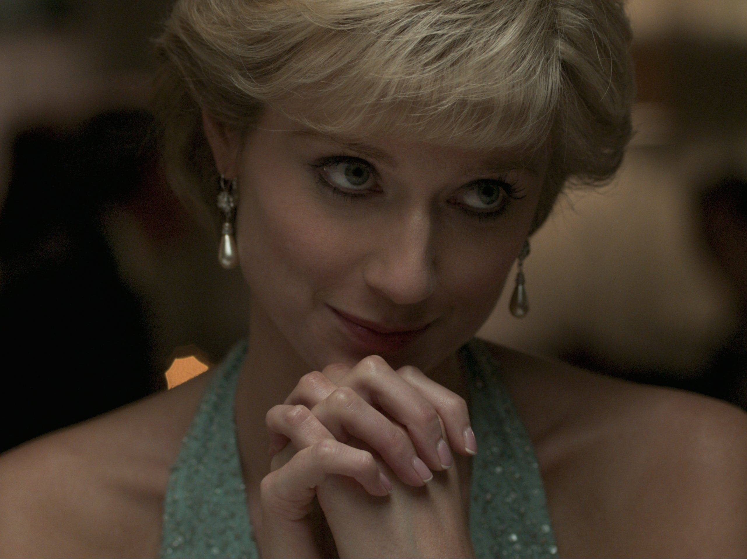 Elizabeth Debicki as Diana in season five of ‘The Crown’