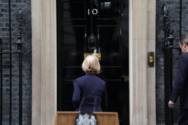 A number of names are being spoken about to replace Liz Truss as the next Tory leader and Prime Minister (Kirsty O’Connor/PA)