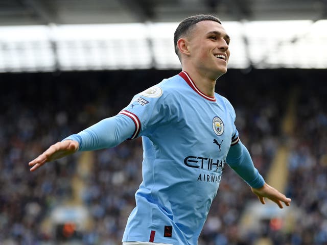 <p>Manchester City midfielder Phil Foden</p>