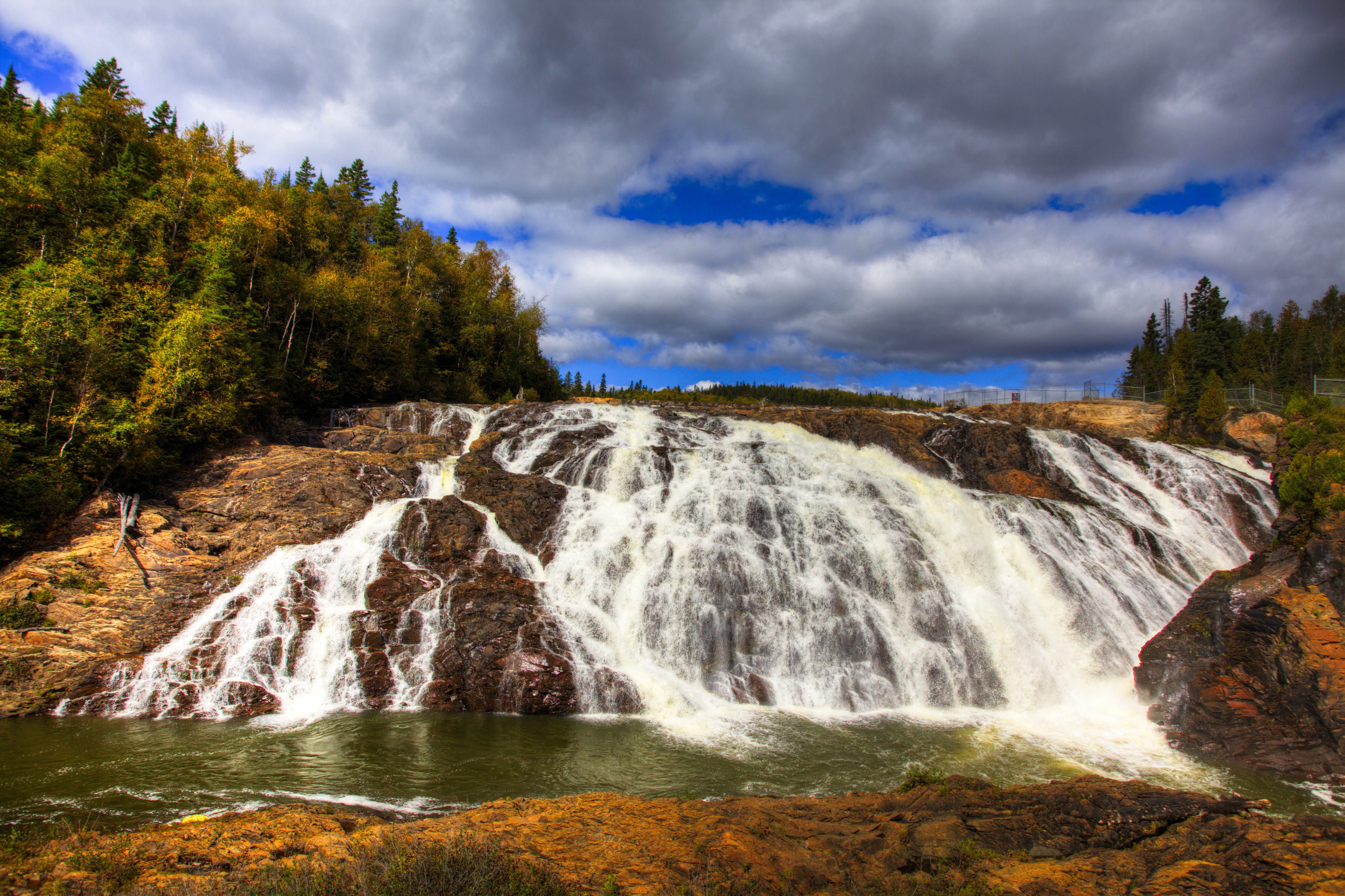 Away from the calm waters of the beach, the rapids and waterfalls are a thrilling way to experience the municipality of Wawa