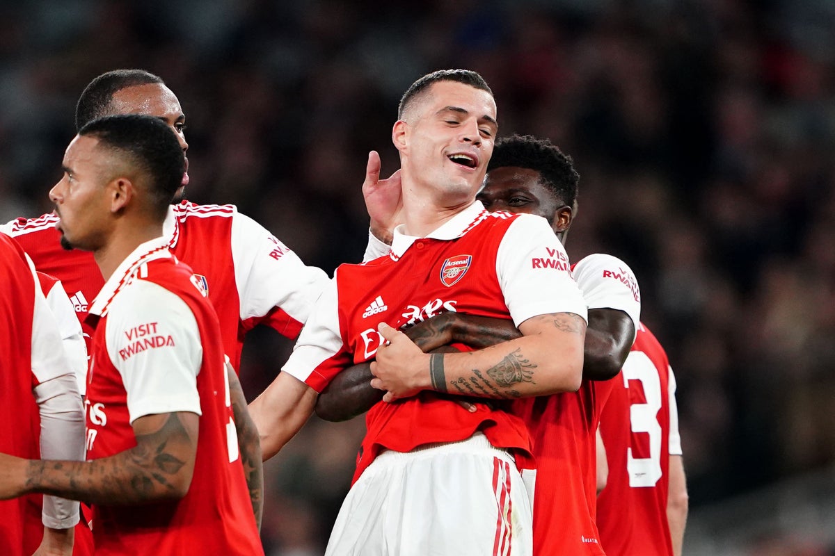 Granit Xhaka goal maintains Arsenal’s winning Europa League run