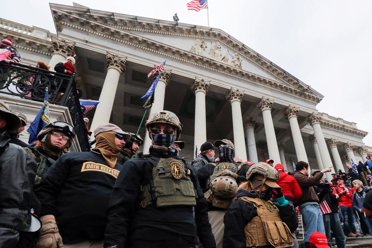 ‘Everything we f***ing planned for’: Oath Keepers trial reveals dozens of Jan 6 messages as members stormed Capitol