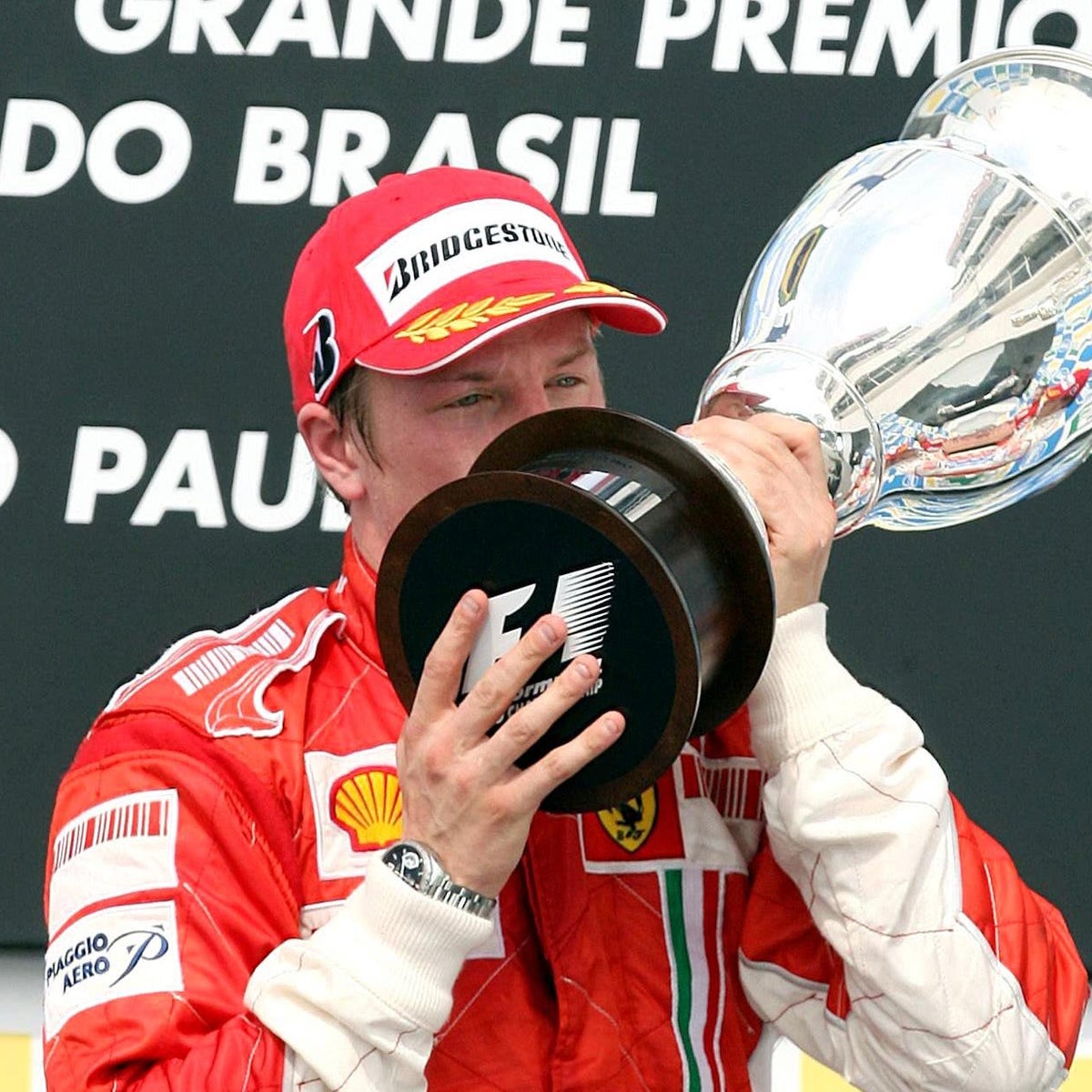 On this day in 2007: Kimi Raikkonen claims F1 title with victory at  Brazilian GP | The Independent