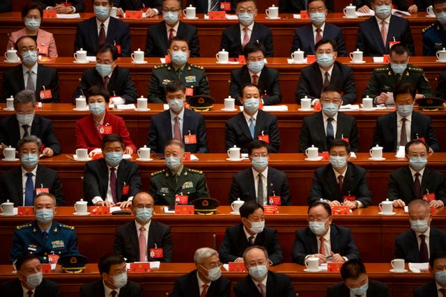 Virus Outbreak China Party Congress