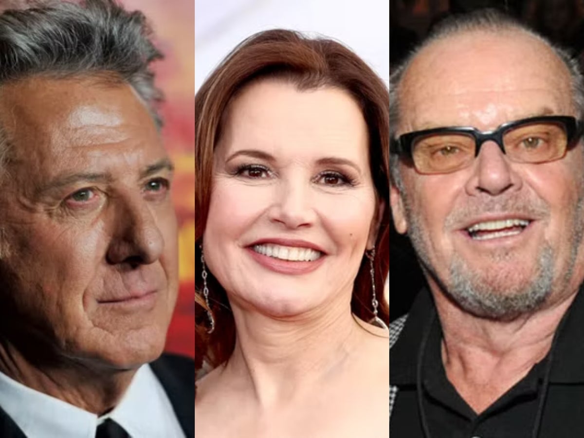 Geena Davis says she used Dustin Hoffman advice for Jack Nicholson encounter