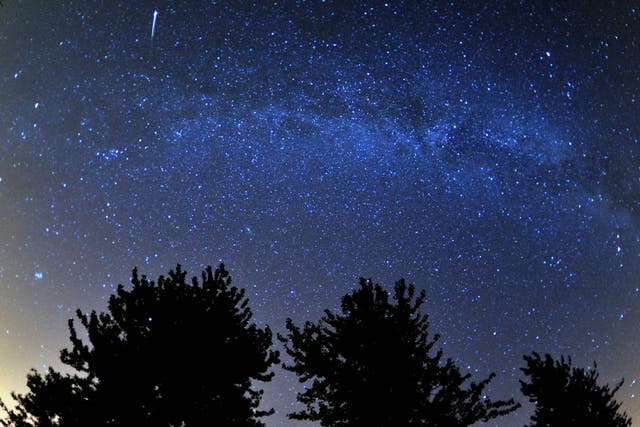 The Orionid meteor is expected to peak on Friday night, producing up to 25 meteors every hour (Tim Ireland/PA)
