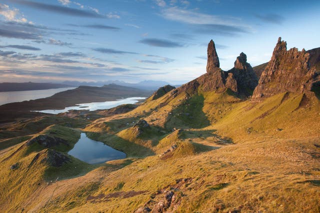 Restoration work is to take place at the Old Man of Storr on Skye (Tom White/PA Archive/PA)