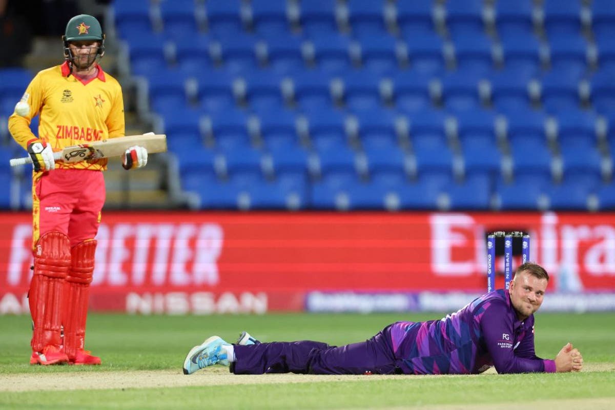 Scotland’s T20 World Cup hopes end with loss to Zimbabwe Scotland’s T20 World Cup hopes end with loss to Zimbabwe