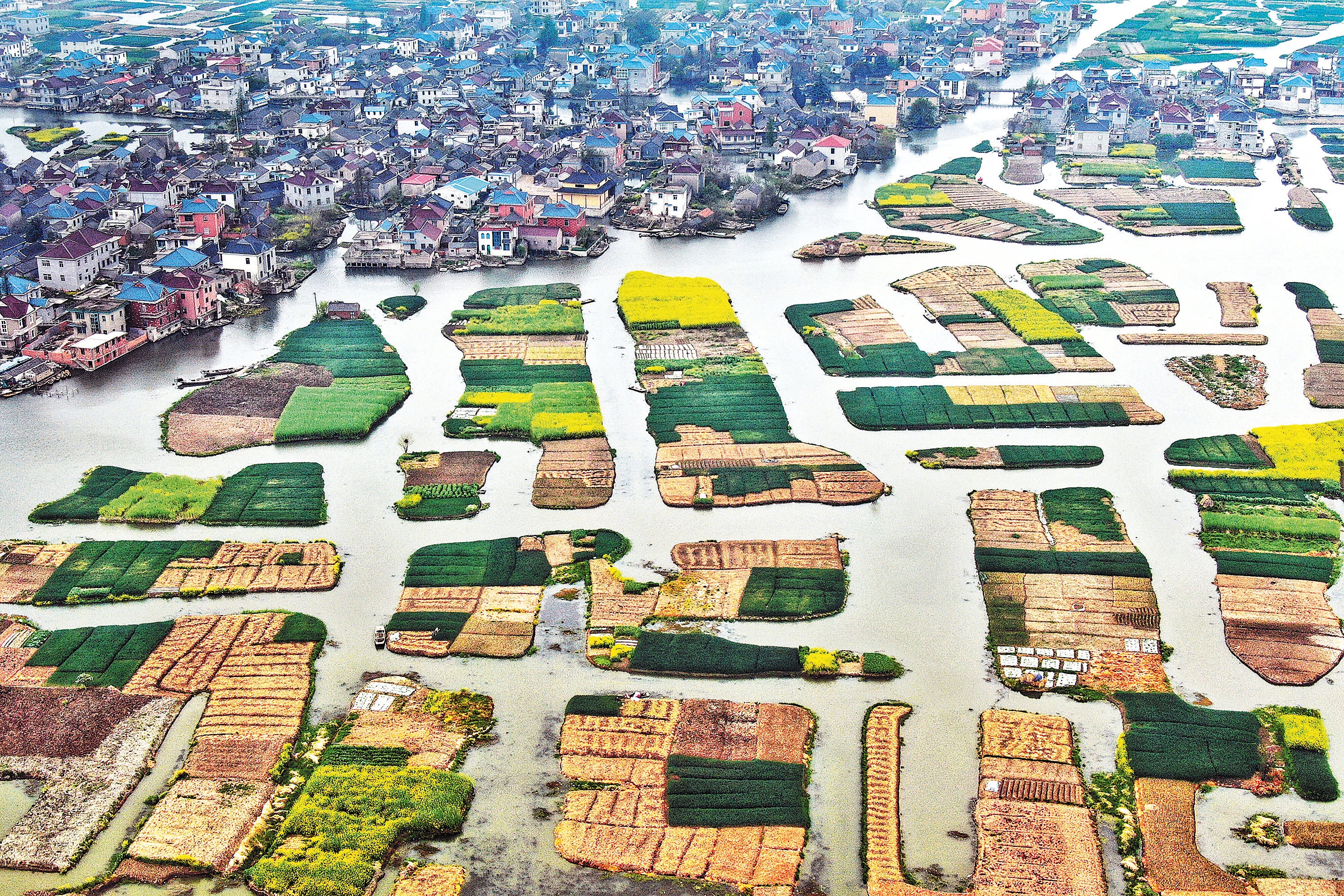 The Xinghua Duotian Irrigation and Drainage System in Jiangsu province stemmed from efforts since the Tang Dynasty (618-907) to prevent flooding