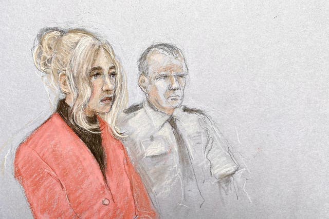 Abigail White, 24, was found guilty of murder (Elizabeth Cook/PA)