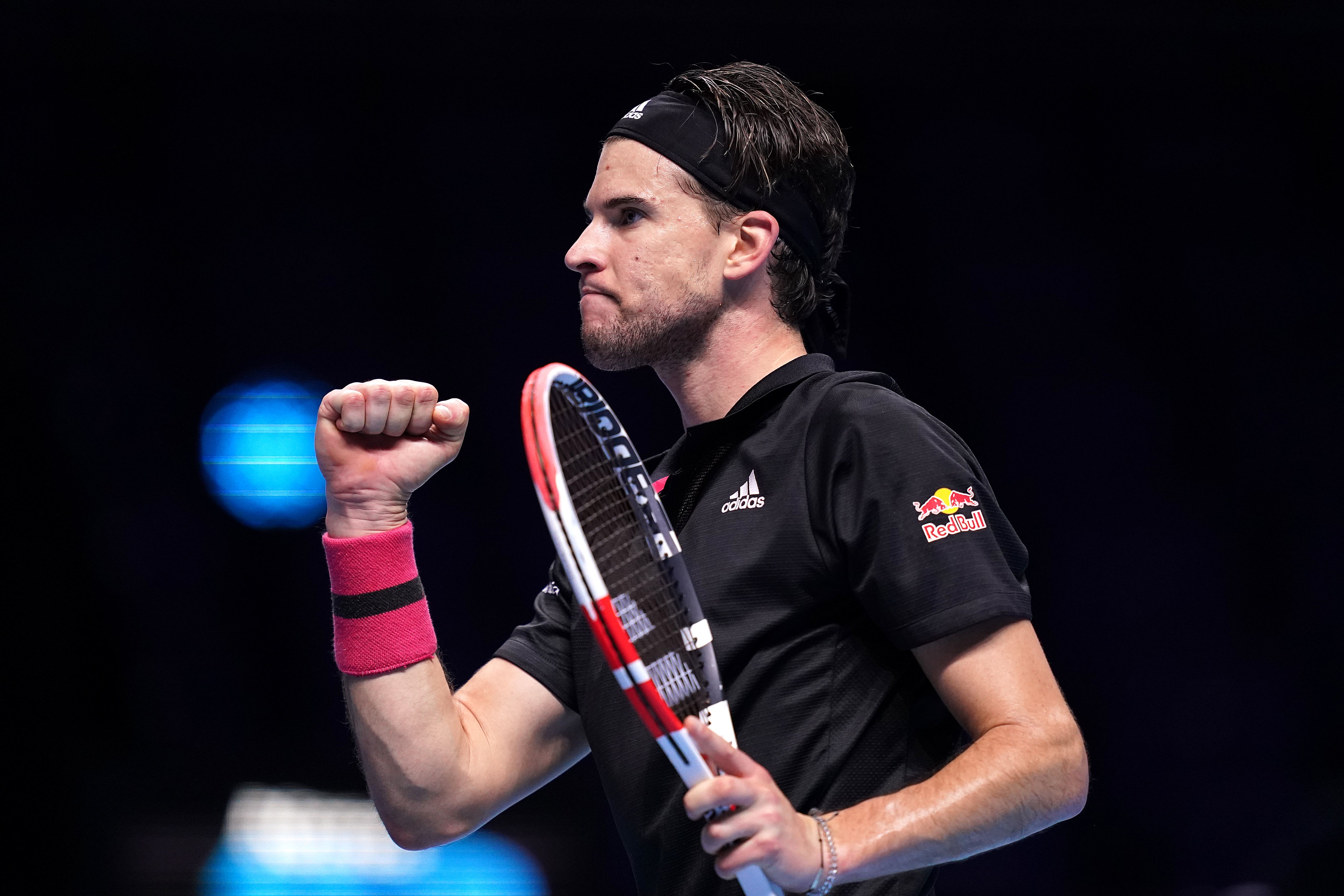 Dominic Thiem secured a statement win against Hubert Hurkacz (John Walton/PA)