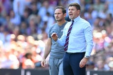 Frank Lampard insists managers ‘need time to work’ after Steven Gerrard sacking