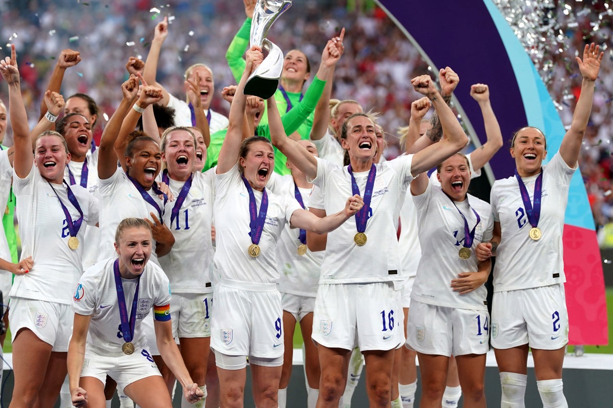 England to face Denmark, China and play-off winner in Women’s World Cup group