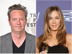Matthew Perry was rejected by Jennifer Aniston years before filming Friends