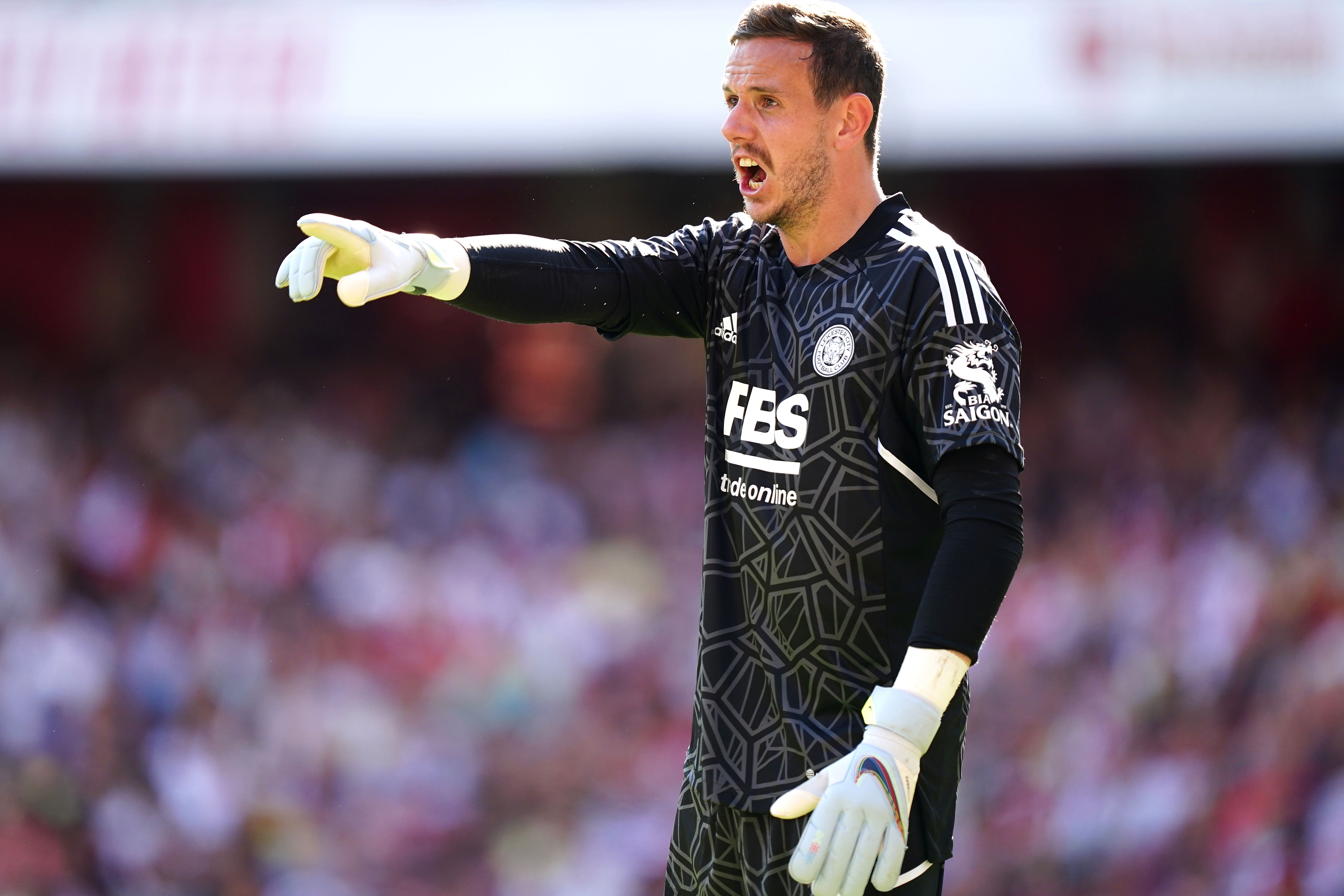 Leicester goalkeeper Danny Ward has kept three clean sheets in his last four games. (Mike Egerton/PA)