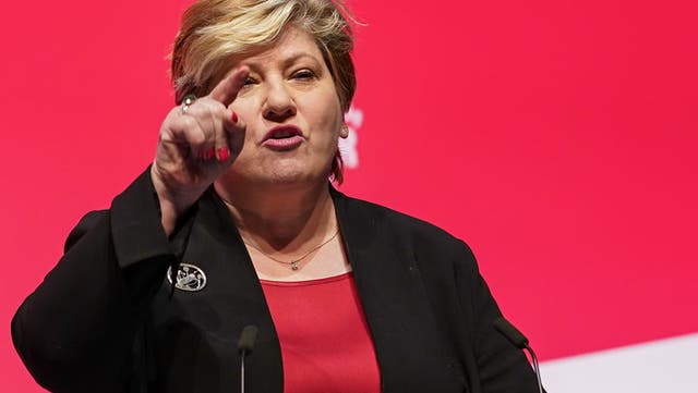 <p>Emily Thornberry insists tories only want Boris back to stop general election</p>