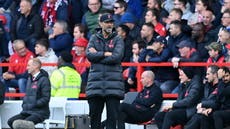 Jurgen Klopp: Only Liverpool to blame for Nottingham Forest defeat