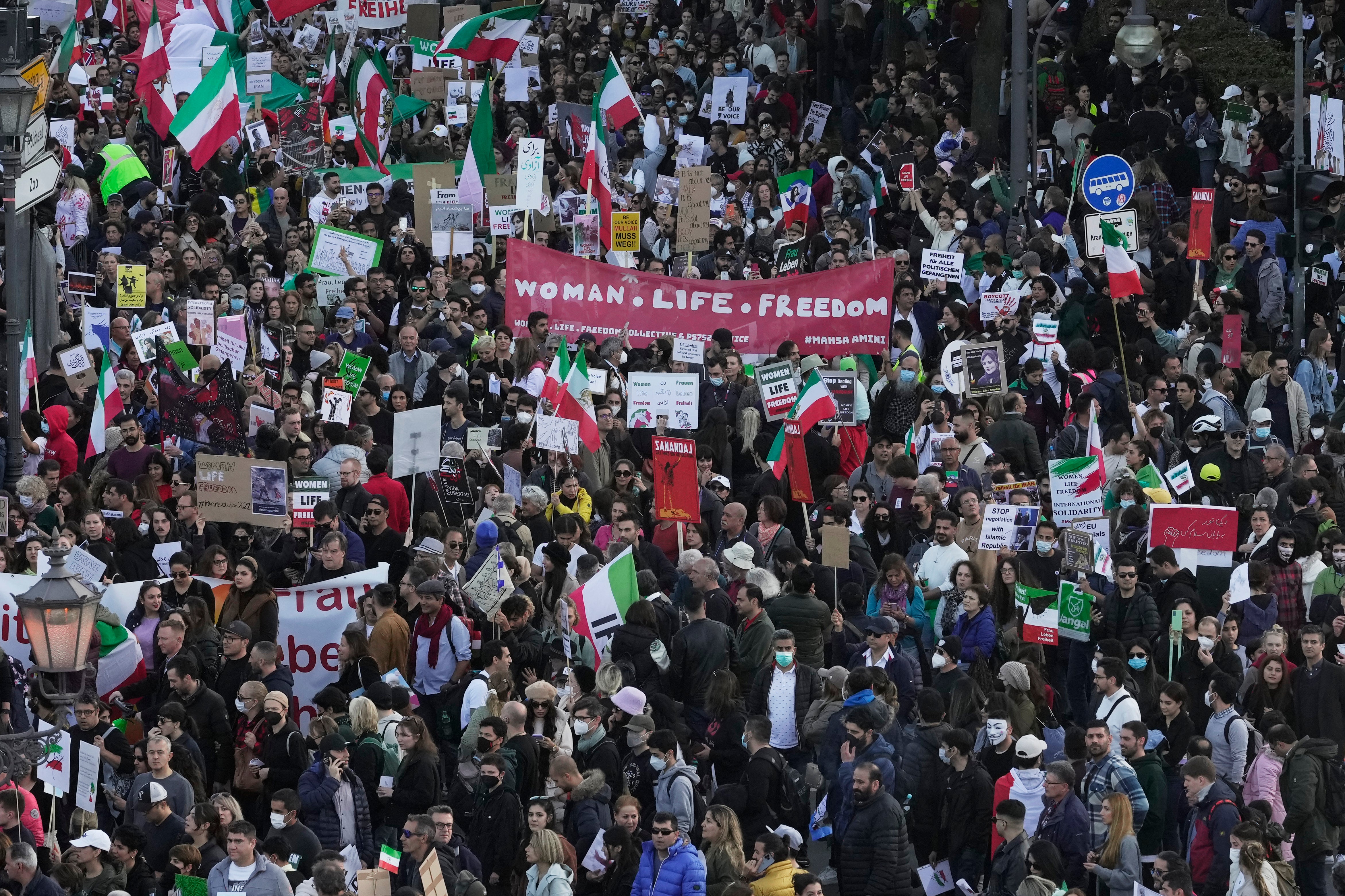 Germany Iran Protest