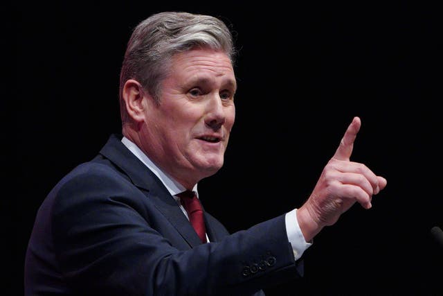 Labour leader Sir Keir Starmer is being urged to submit a motion of no confidence in the Conservative government. (Peter Byrne/PA)