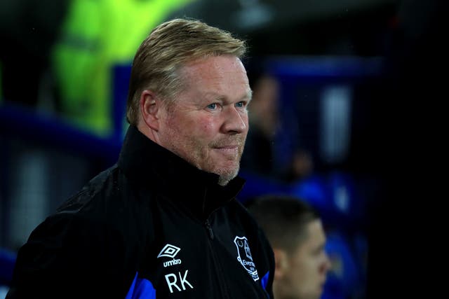 Ronald Koeman was sacked as Everton manager on this day in 2017 (Peter Byrne/PA)