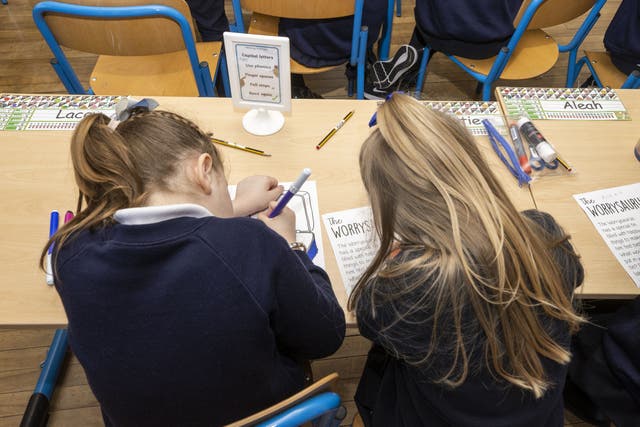 Nine out of 10 schools will have run out of money by the next school year due to the cost-of-living crisis, the National Association of Head Teachers is warning the Government (Liam McBurney/PA)