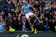 Manuel Akanji sees no end to Erling Haaland goalscoring after Brighton double